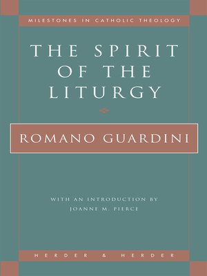 cover image of The Spirit of the Liturgy